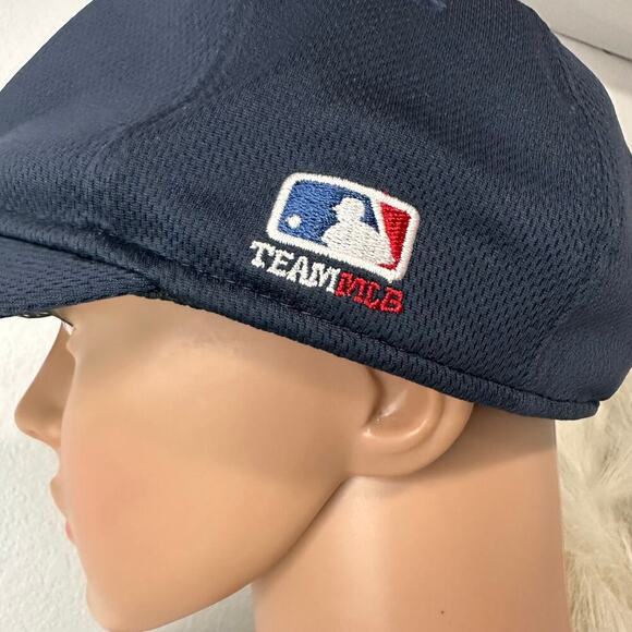 MLB Seattle Mariners Navy Blue Baseball Cap Velcro Strap One Size - Picture 3 of 7
